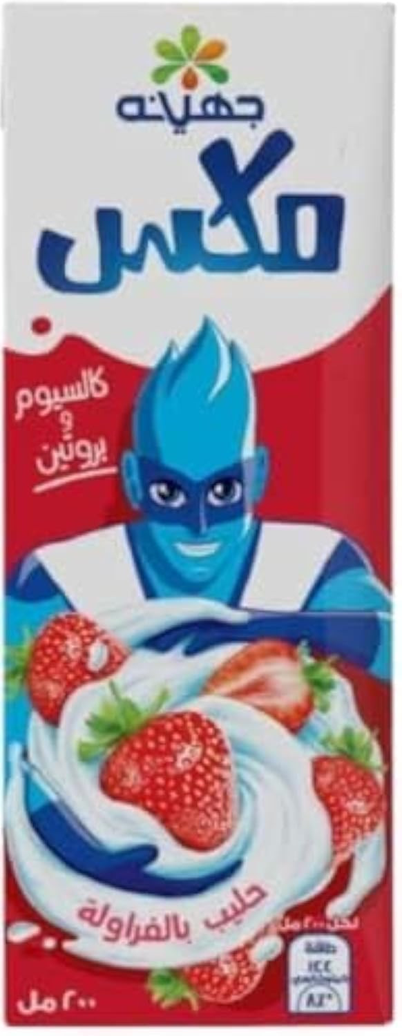 عصير مكس جهينه بطعم الفراوله