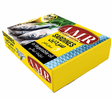 علبه سردين amr متوفر بارد - حار