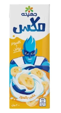 عصير مكس جهينه بطعم الموز